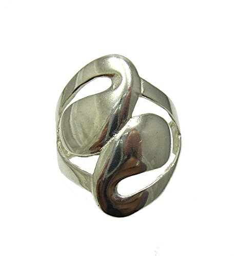 Bague en argent massif 925 R001330 Empress anneau empilable