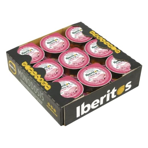 Iberitos Crema de Jamón York - Paquete de 18 monodosis x 25 gr