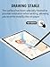 FJIASTB Drawing Screen Protector for XPPen Magic Note Pad 10.95 Inch, Writing Smooth Paper-Feel Film Easy to Install, No Bubble, Anti-Scratch, 2-Pack