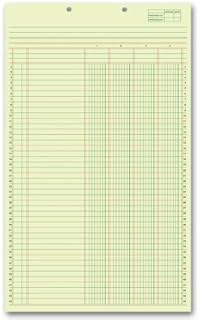 Legal Size Columnar Pads