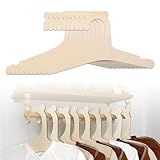 Utilisation polyvalente: Ces cintres bébé conviennent pour divers vêtements tels que robes, pantalons, jupes, chemises et vestes, ainsi que pour jeans, sous-vêtements, serviettes et bien plus. Idéal pour répondre aux besoins de rangement des vêtements de bébé et d'enfant