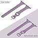 STG Sport Band Compatible with Apple Watch 38mm 40mm 41mm 42mm 44mm 45mm 49mm, Soft Silicone Slim Thin Narrow Replacement Strap Compatible for iWatch Ultra SE Series 9/8/7/6/5/4/3/2/1 (Lavender