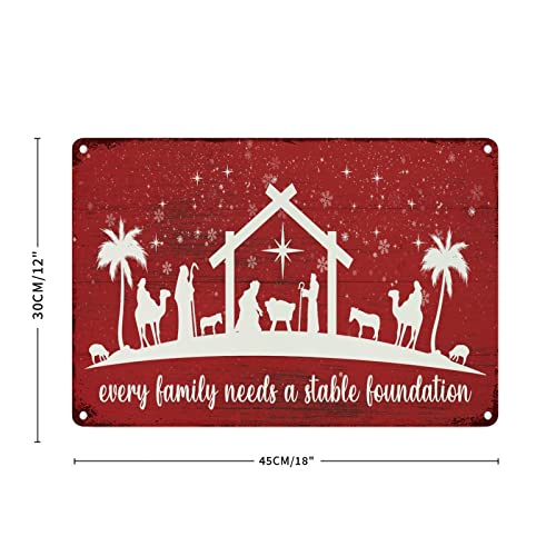Panneau vintage Peace on Earth pour remplacer vos décorations de Noël fragiles
