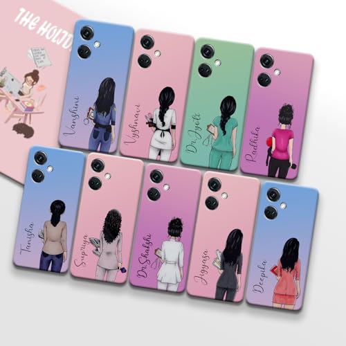 Image of COLORflow Back Cover Compatible with OnePlus Nord CE 3 5G | Professional Girl Color Customized Back Cover Compatible with OnePlus Nord CE 3 5G