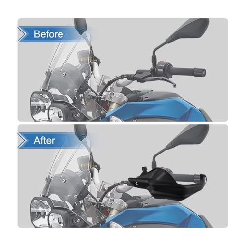 Protège-mains moto déflexion vent et débris pour NC750X