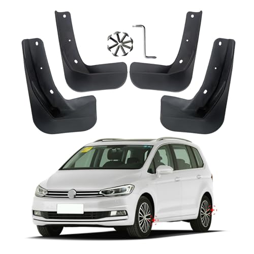 Bavettes garde-boue VW Touran pour éviter la boue et les rayures | Kit de protection complet