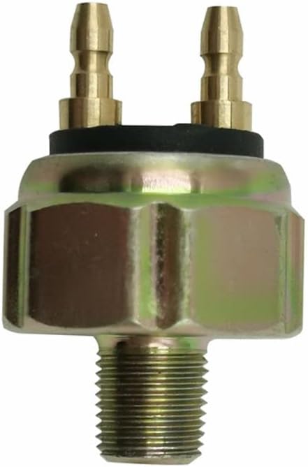 TMaster Low Pressure Hydraulic Brake Light Switch Street Hot Rod,for Any Brake System,Turns Brake Lights on at 45PSI