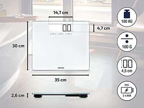 Soehnle Style Sense Multi 100 digitale Personenwaage bis 180 kg