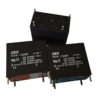 2 Relais PCF-112D2M 12V 25A - Neufs Sous Emballage - Lot De 2 Pièces