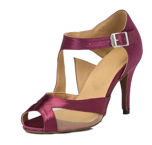Modern Jazz Femme Violet et Finitions Haute Performance Talon 8.5cm