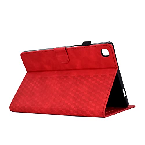 Protège tablette Samsung Tab S6 Lite rouge contre les rayures d'écran