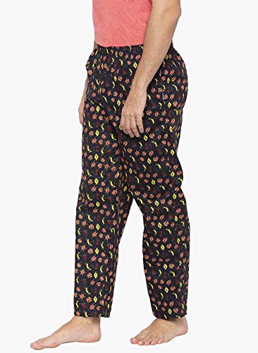Nick&Jess Mens Prined Cotton Pajamas2