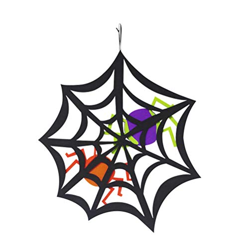 Enfeite de aranha para pendurar no Halloween da Amosfun