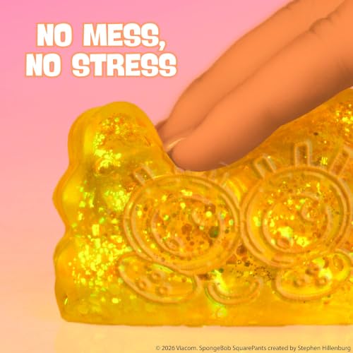 Image of Horizon Group USA Slimygloop Gelli Gels, Spongebob Yellow