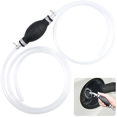 Catálogo para Comprar On-line Combustibles disponible en línea para comprar. 32 Bomba de Sifón de Gasolina, Bomba Manual de Transferencia de Combustible de Alto Flujo para Gasolina, Agua, Aceite, Diesel, con 2 Mangueras de PVC Premium