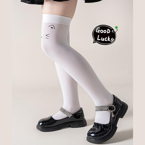 Lovely Anime Print Kids Velvety Socks Over Knee Length Socks Warm High Elasticity for Japanese School Outfits4