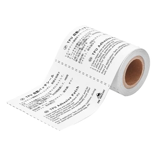 Generic TPU Tent Repair Subsidy - TPU Tent Repair Subsidy, All-Weather Tent Patch Tape | Waterproof Airbed Patch Repair Tape, Emergenccy Tent Patching Tape for Outdoor Camping Tarp Boat Covers Sail