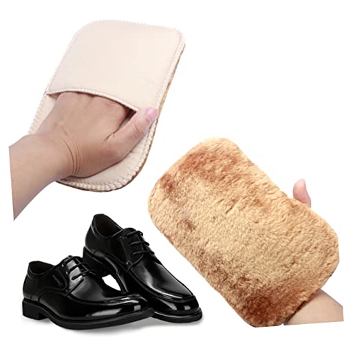 Mobestech 2 Peças luvas de limpeza doméstica suprimentos para graxa de sapato útil luvas de sapato d