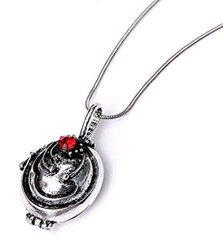 Preisvergleich Produktbild Vampire Diaries Halskette - Elenas Anti-Vampir-Anhänger mit Eisenkraut