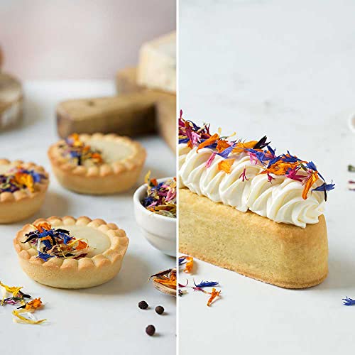 Decora 0201011 4 G ESSBARE Blumen FRUEHGLINGSFARBEN, 1 g (4er Pack), 4