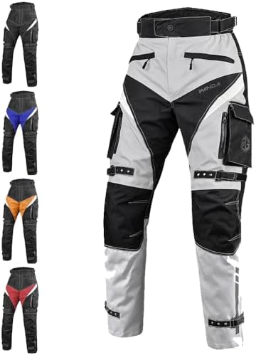 Calça de motocicleta masculina e feminina para todos os climas, p...
