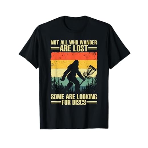 Funny Disc Golf Art For Men Women Kids Disc Golf Player T-Shirt