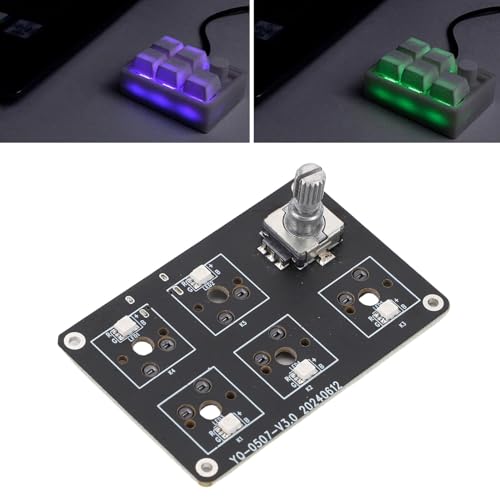 Clavier programmable mécanique RVB anti-fatigue pour contrôle d'impression