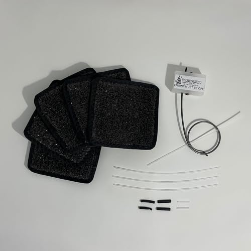 Grease Ninja Oiler Kit: Motorcycle Maintenance Set with Chain Oiler, Brush Rag 5-Pack, and Universal Tube Kit (Chain Size 520 Select GN428/520 Oiler Kit)