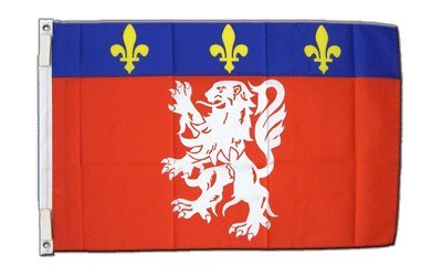 Digni Drapeau France Lyonnais - 60 x 90 cm