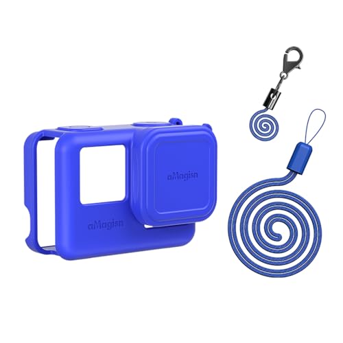 Twaxl Insta360 Ace Pro/Ace用シリカゲルカバー保護カバー (for Ace,Blue)