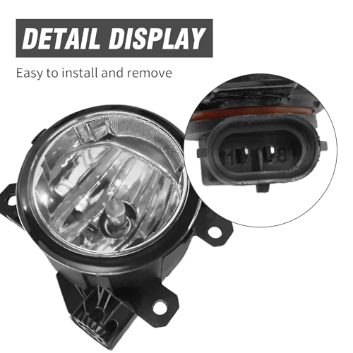Fog Lights with H11 Clear Bulbs Compatible With Honda TSX RDX TL CR-V Pilot 2011-2015 Acura - Image 6