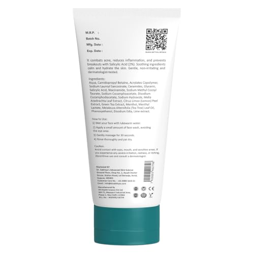 Image of Dr. Sakhiya's 4-Step Acne & Pimple Kit for Oily & Acne-Prone Skin