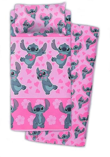 Disney Stitch Juego de Sábanas de Franela