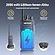 Retevis RT86A Walkie-Talkies mit großer Reichweite, Robustes Funkgerät mit Mikrofon, Gruppenruf, einfaches Pairing, für die Bauindustrie（2 Stück）