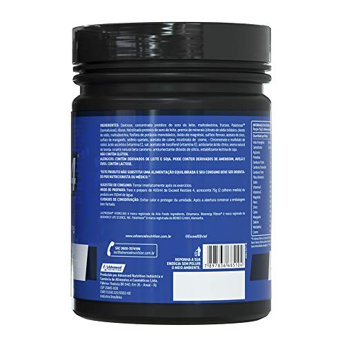 Suplemento Pós Treino Exceed Restore 4 Pote Laranja 900g