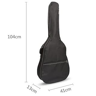 BaRdzo Acoustique Folk Guitare Sac Sac À Dos Double Sangle Oxford Étanche Guitare Sac Souple Housse De Guitare - Les Beatles, Paul McCartney, John Lennon, RIngo Starr, George Harrison BaRdzo Acoustique Folk Guitare Sac Sac À Dos Double Sangle Oxford Étanche Guitare Sac Souple Housse De Guitare – Image 2