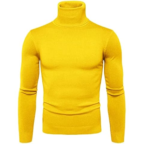 QIFLY Men's Warm Long Sleeve Sweater Cover