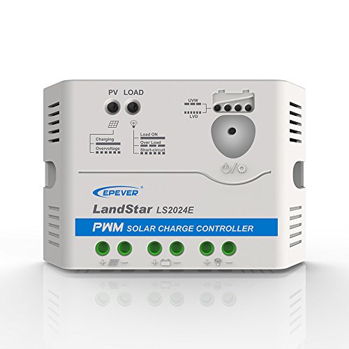 EPever EPSOLAR ls2024e 20 A 12 V 24 V Auto Trabajo PWM LandStar Solar Controlador de Carga