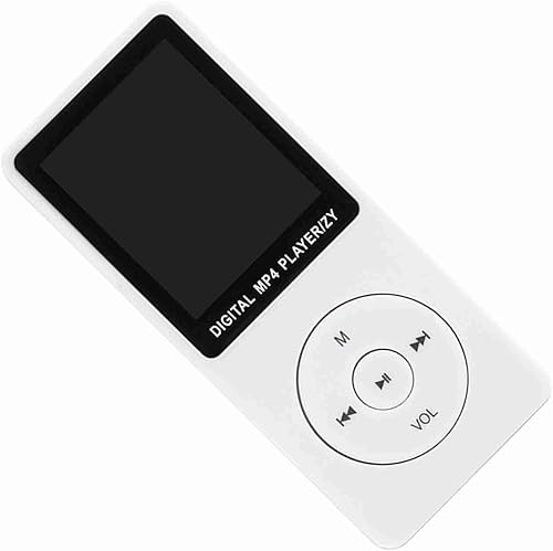 Miniatura 7 de Music Player with Speaker, 1.8in Screen Plug in Rechargeable Digital Audio Player Portable 32GB MP4 Player for Entertainment Learning (White)