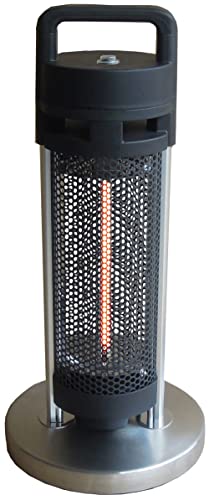 EnerG+ Infrared Electric Outdoor Heater - Portable (Under Table), Black (HEA-20960D-1)