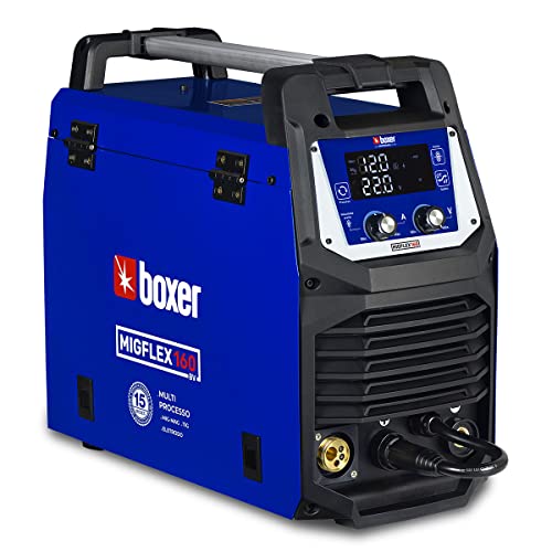 Maquina De Solda Inversora Multiprocesso Bivolt Mig Flex 160 Tig Eletrodo Completa Cilindro 7 Litros