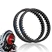 RC Repair Parts for Axial for SCX10 II III VS4-10 rc Cars Upgrade DIY Parts 2PCS 132mm Transmission Drive Belts Replacement Accessories