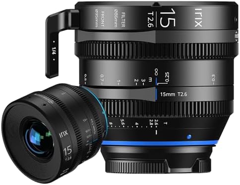 Amazon.com: Irix Cine 15mm T2.6 Wide-Angle Cinema Lens for Canon