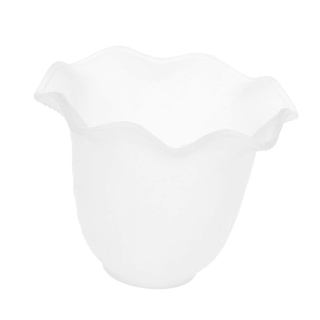 SM SunniMix Frosted Floral Replacement Chandelier Fan Shades #1