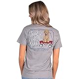 Simply Southern Land of The Free Short Sleeve T-Shirt (X-Large)