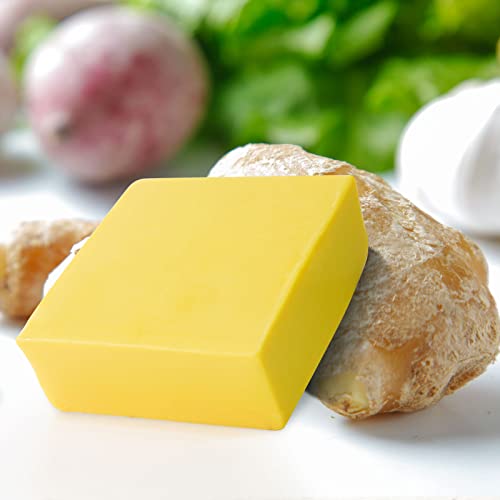 Iducen Sliming Organic Ginger Soap - Moisturizing Deep Clean Effectively Bath Soap, All Natural Ginger Bar Soap For Women Men #TOP3