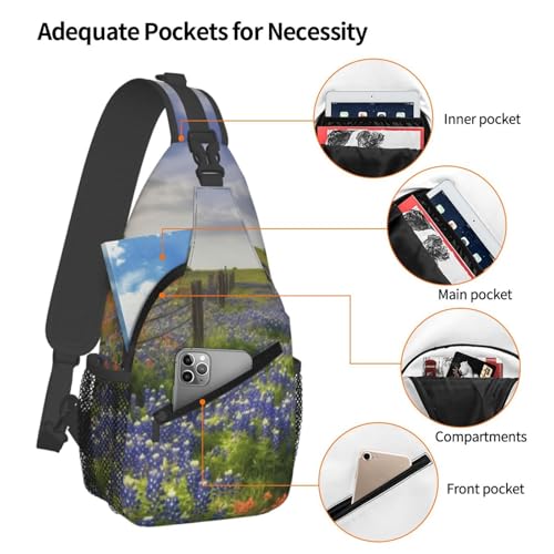 Mochila Cruzada Urbana Negra para Hombre y Mujer miniatura 4