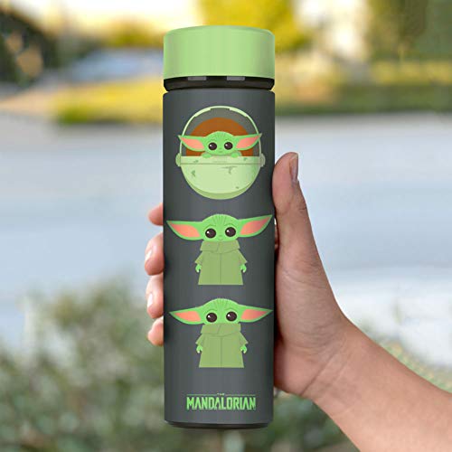 Controller Gear The Mandalorian The Child, Vacuum Insulated Stainless Steel Sport Water Bottle, Leak Proof, Wide Mouth, 17 Oz, 500 Ml (Dwdsxxbts-0Mtc1) #TOP3