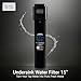 BLACK+DECKER Undersink Water Filter 15’’ | 2 Years | Reduces CHLORAMINE, Chlorine,Lead, PFAS, Bad Taste, Odor | Under Counter Water Filter Direct Connect to Kitchen Faucet | NSF/ANSI 42 Certified