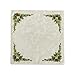 Benson Mills Christmas Ribbons Engineered Printed Fabric Cloth Napkins for Christmas, Winter, and Holiday Tablecloths (19